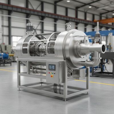 連続汚泥脱水用セルフクリーニング式ステンレス製横型デカンタ遠心分離機